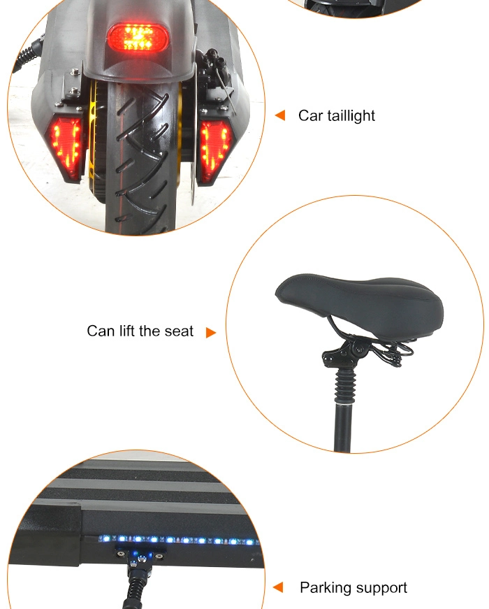 10ah 500W Big Power Adults Electric Foldable Mobility Scooter